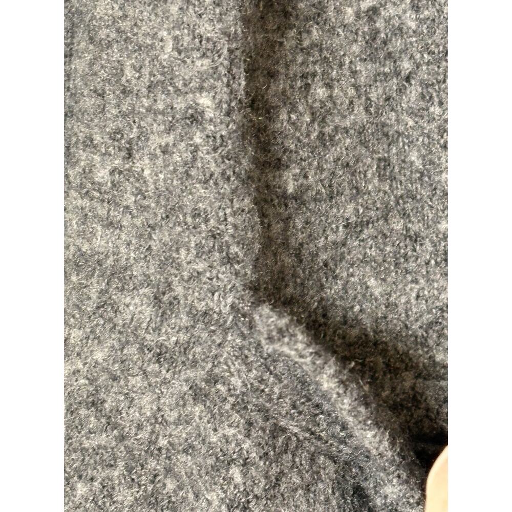 J Crew V-neck Front Pockets Tunic Sweater Supersoft Yarn‎ Gray Sz M - Picture 4 of 4